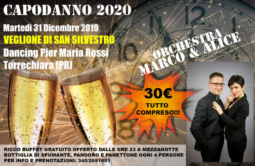 Capodanno 2020 insieme a noi! 